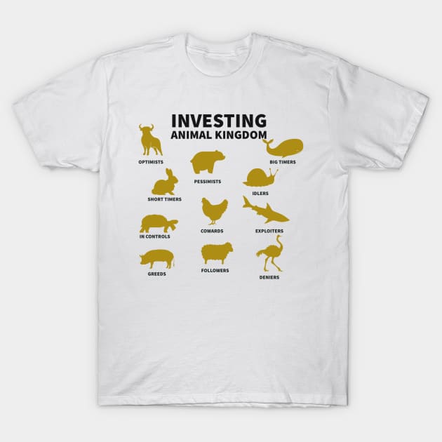 Investing Animal Kingdom T-Shirt by TheVDesigns